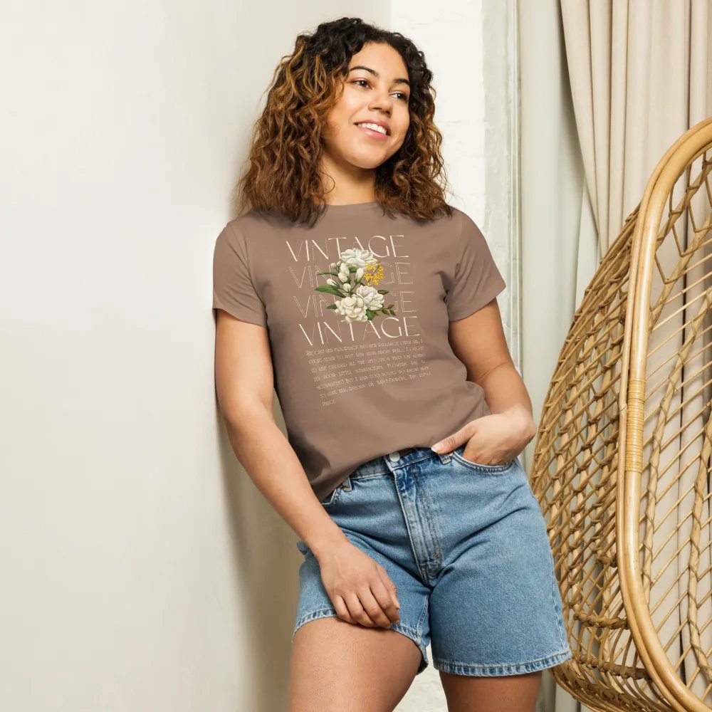 Vintage Floral Reflection Tee. product image (24)