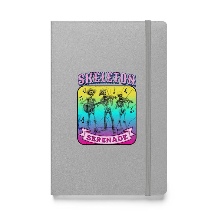 Skeleton Serenade Musical Hardcover Notebook product image (1)