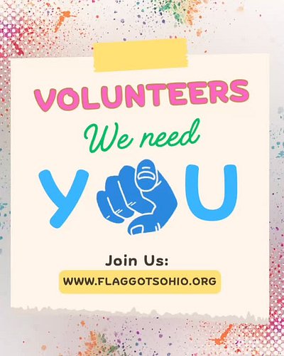 We are in need of VOLUNTEERS… and we want YOU!!
Whether it’s keeping us hydrated, passing out goodies, helping set up/tear do...