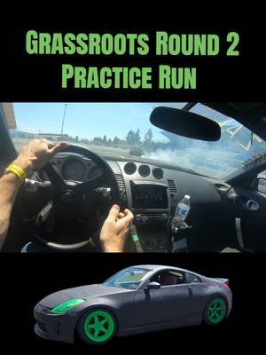 Chase Practice Run from Grassroots Round Two #drifting #grassrootsdrifting #evergreenspeedway 