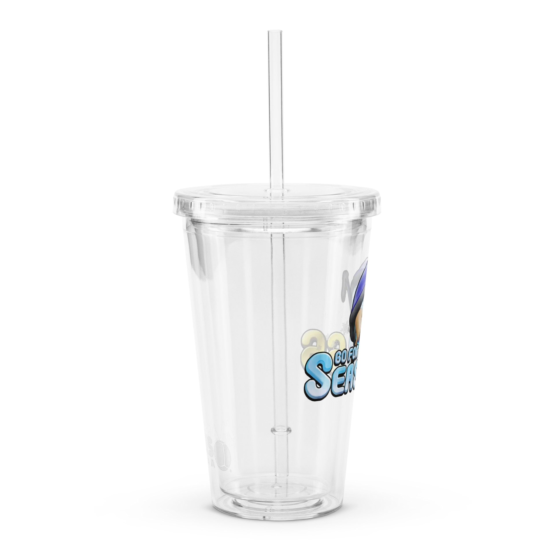 Marbles - Season 66 - Double Wall Clear Plastic Tumbler product image (2)
