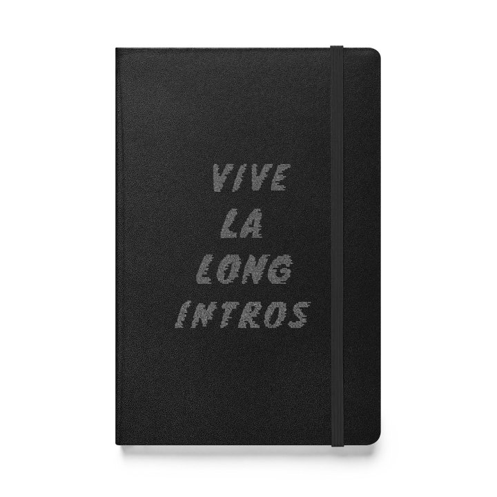 Vive La Long Intros Notebook product image (1)