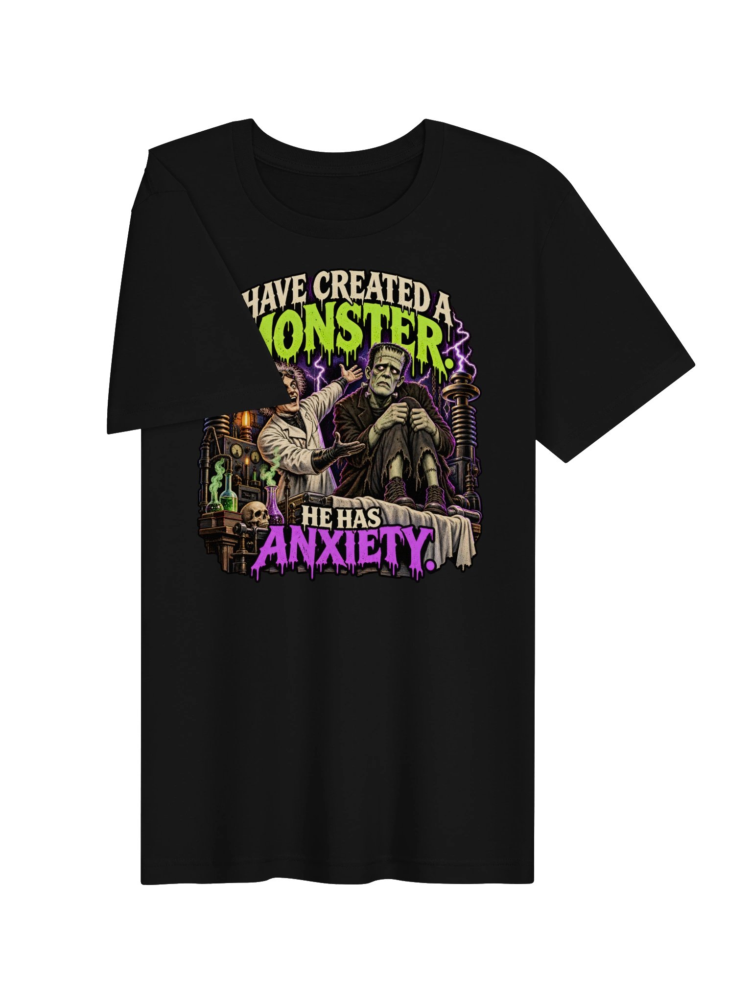 I Have Created a Monster Anxiety Horror Tee product image (12)