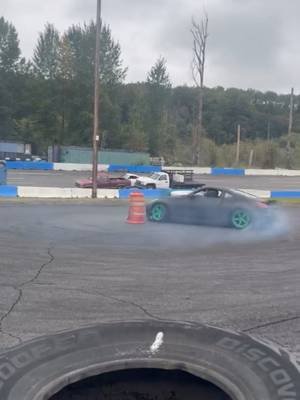 Spun Some Donuts Around The Barrel #drift #drifting #donuts 