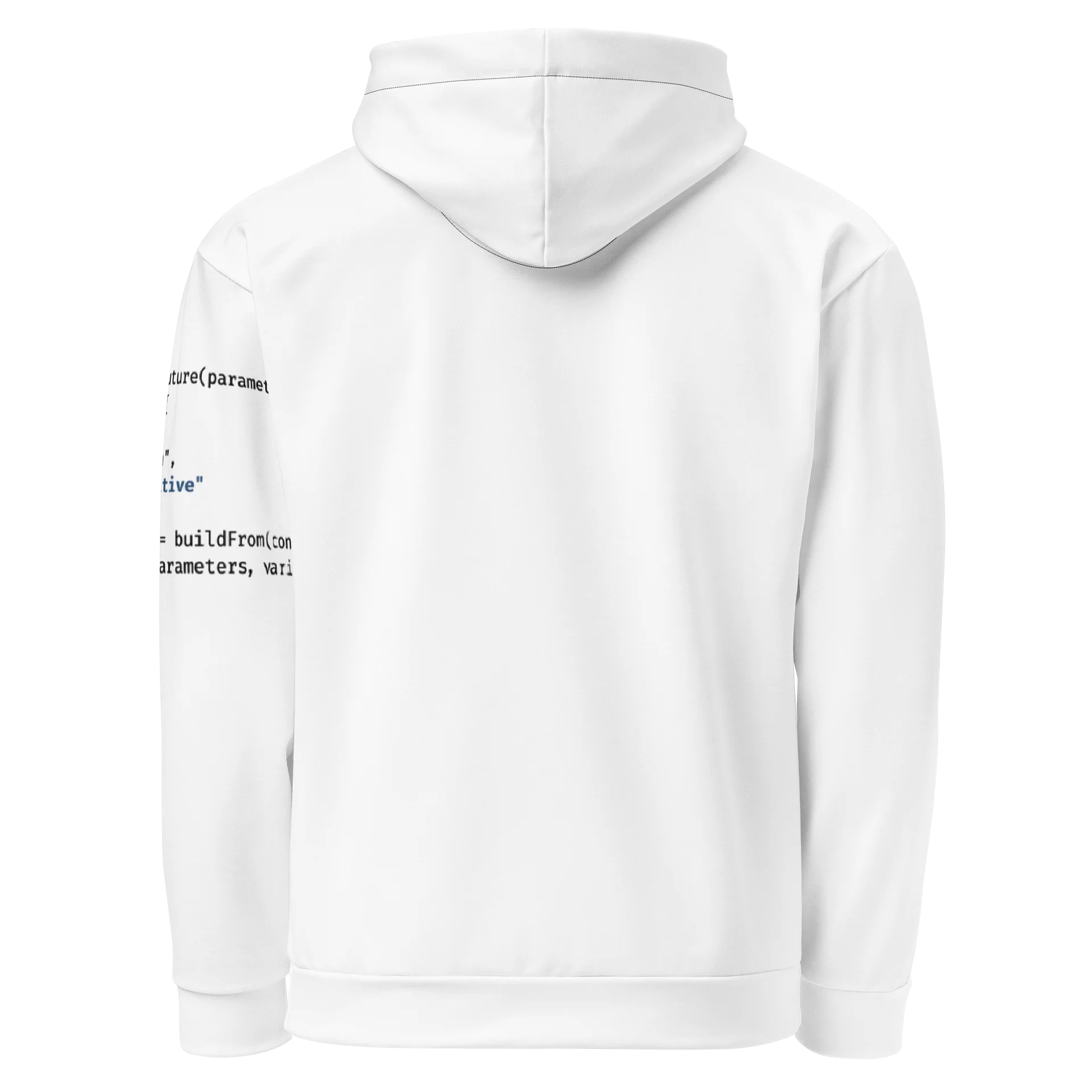 Outcome Positive // Recycled Hoodie by SOURCE CODE ORIGINAL. product image (3)