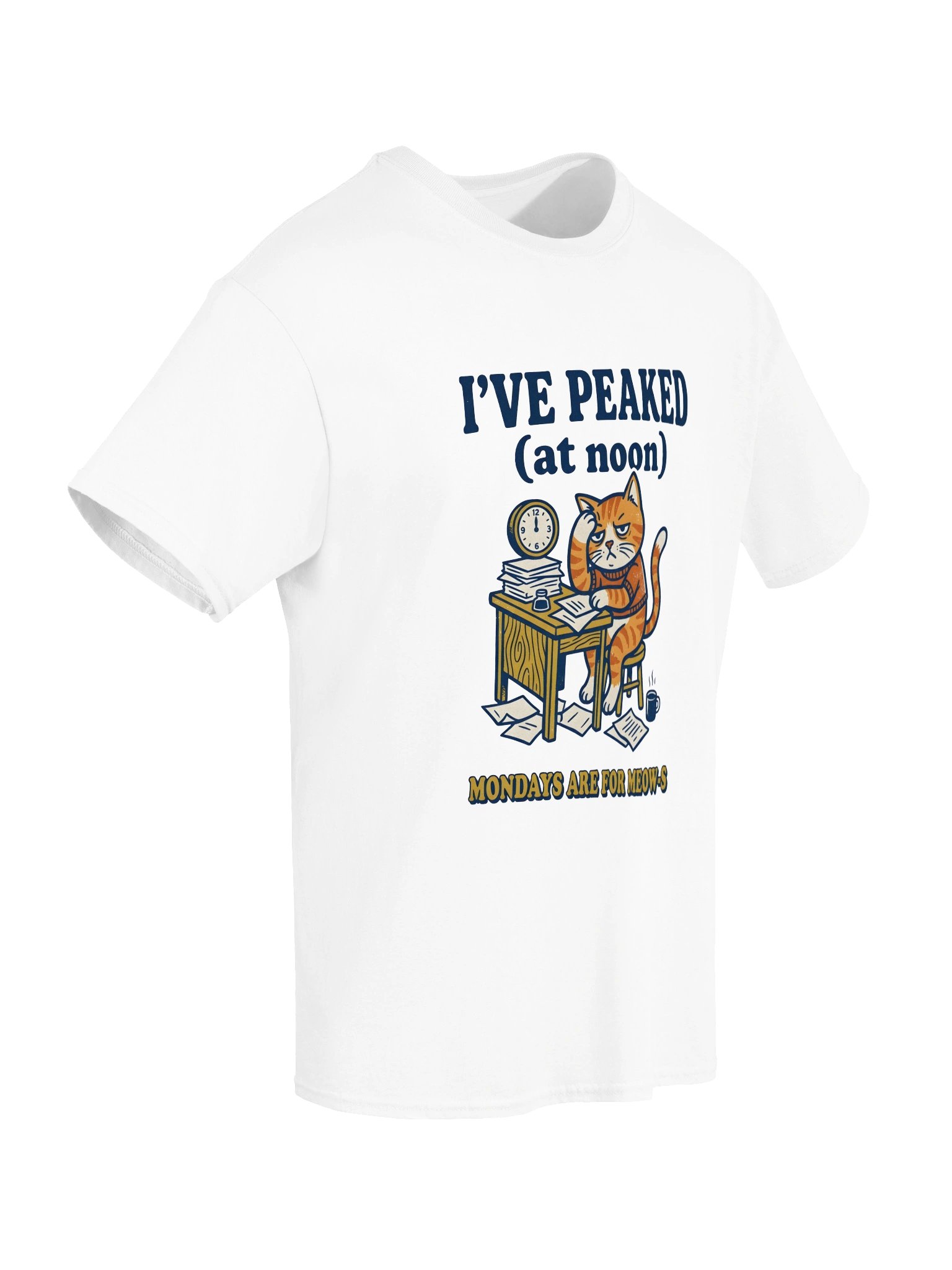 Mondays Are for Meows - Funny Cat Lady T-Shirt for Women product image (6)