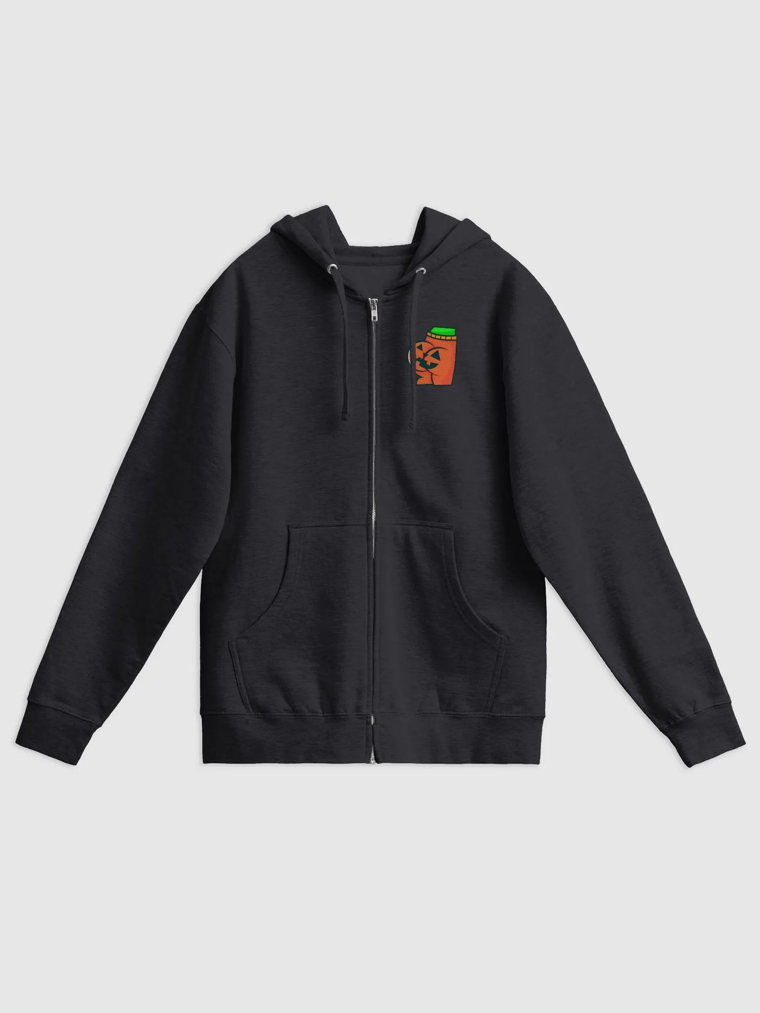 PLUMPKIN FLEECE ZIP UP HOODIE product image (2)