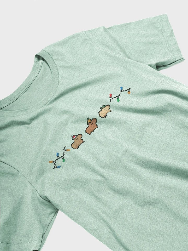 Capy Holidays Minimalist Tee product image (31)