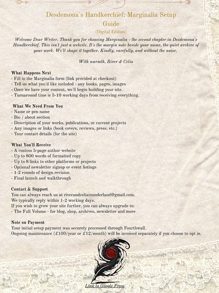 Desdemona’s Handkerchief: Marginalia product image (2)