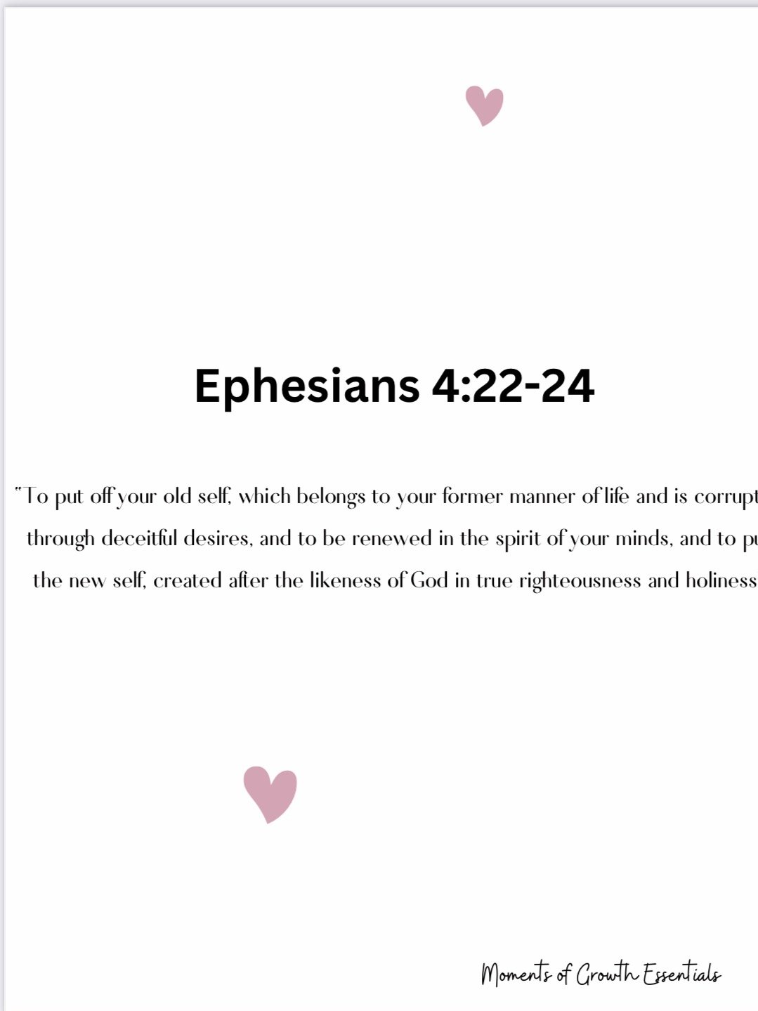 30 Day Affirmation Journal (Digital) product image (2)