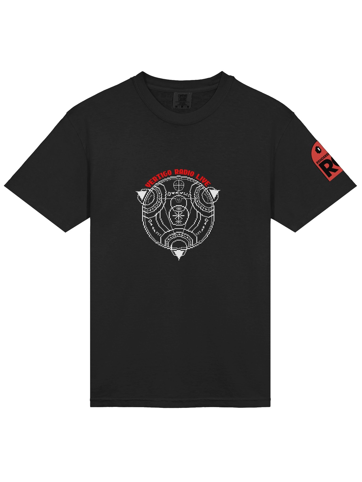 Vertigo Radio Live T-Shirt: Pixel Red product image (33)