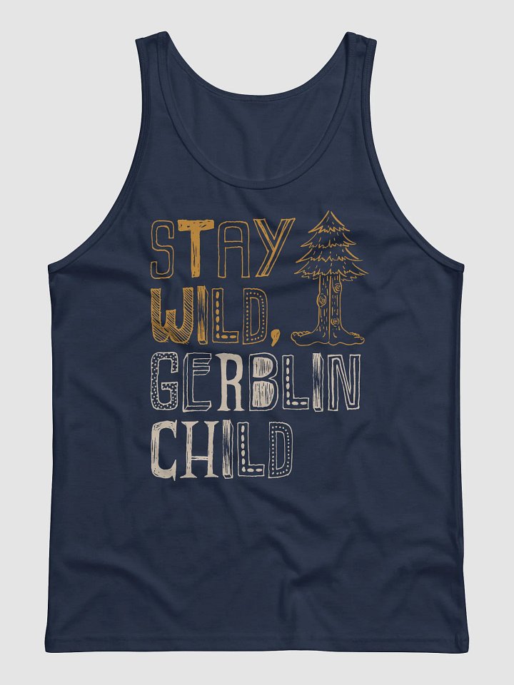 Stay Wild, Gerblin Child Tank Top - Navy product image (1)