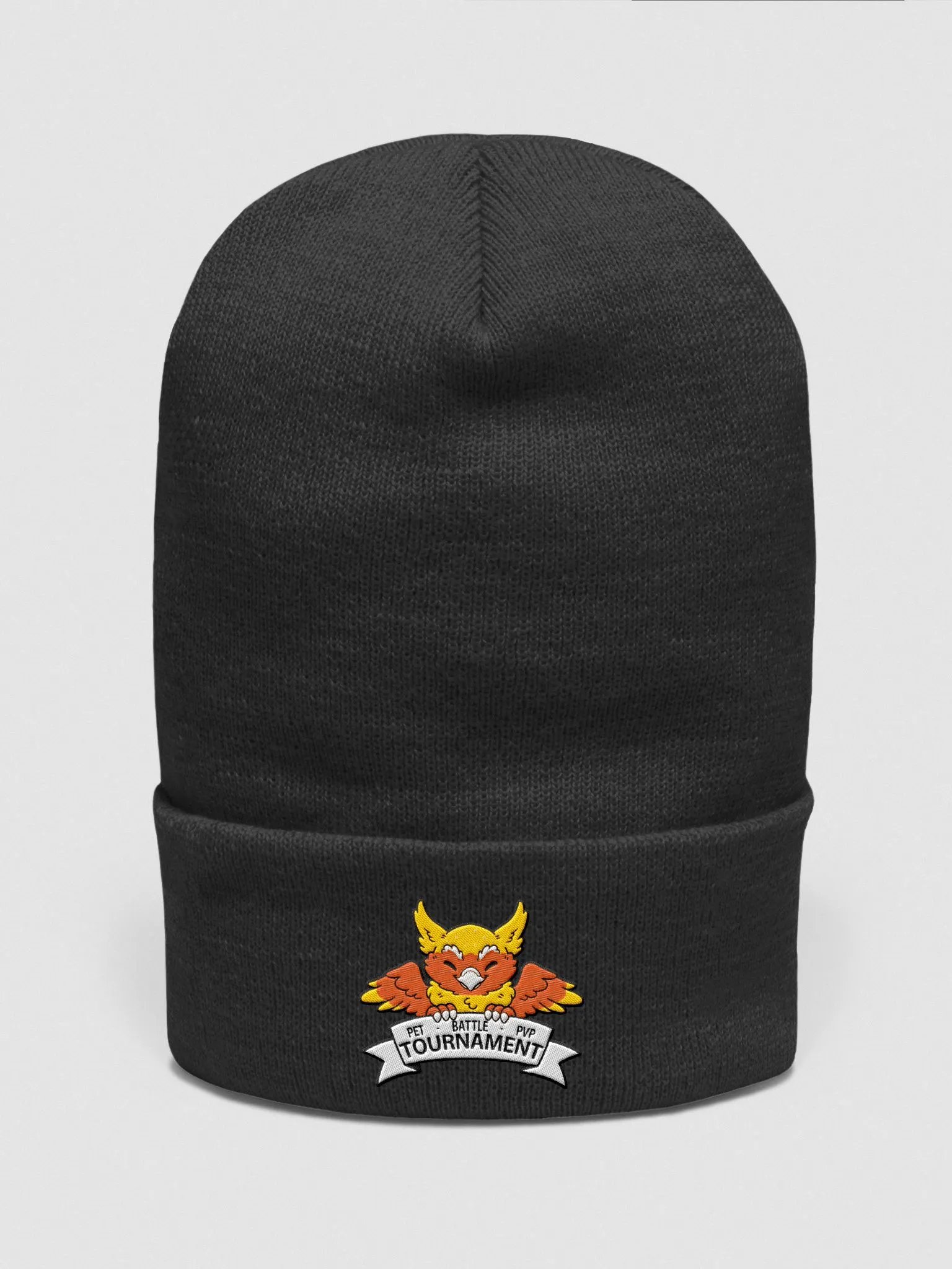 Yellow Logo Knit Cap product image (1)