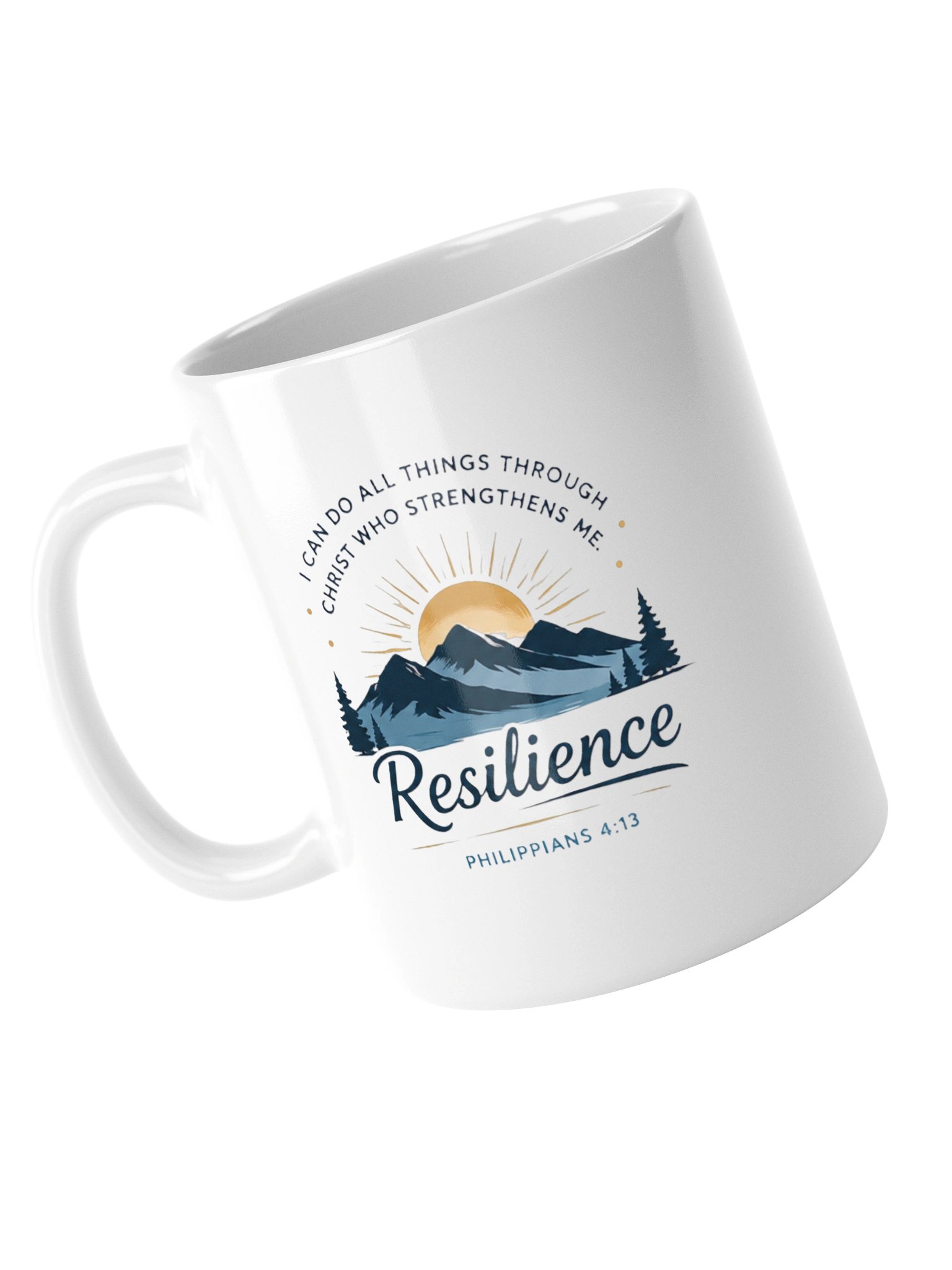 Strength Through Christ Resilience Mug product image (10)