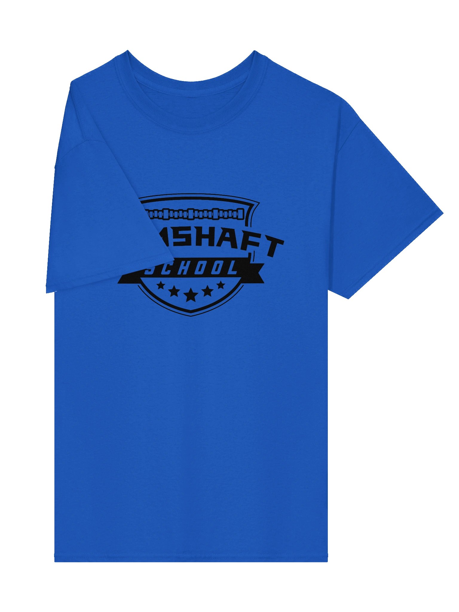 T-shirt - Black on Royal Blue product image (4)