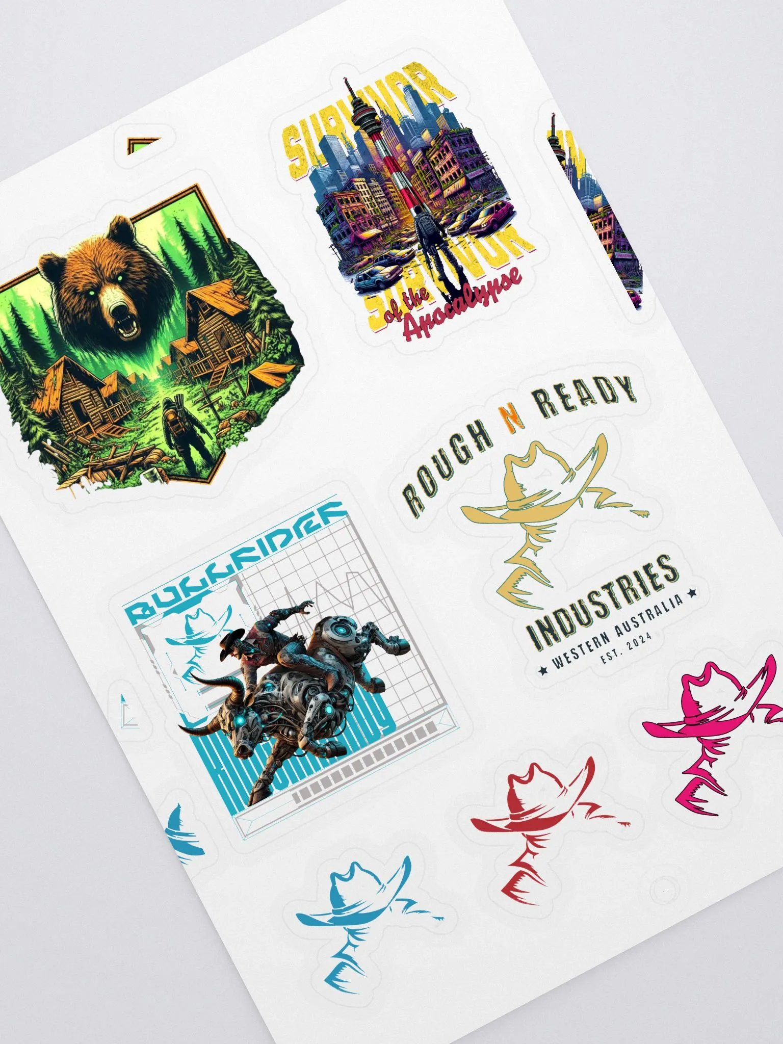 Urban Wilderness Sticker Sheet product image (1)