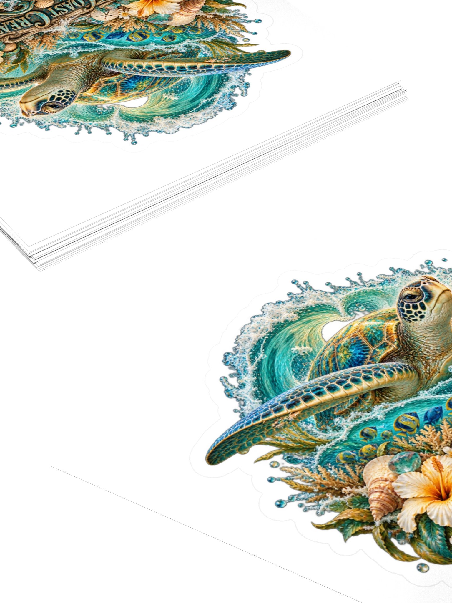 Wild Coast Creations Sea Turtle Sticker product image (4)