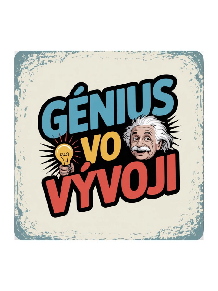 Nálepka Génius product image (1)
