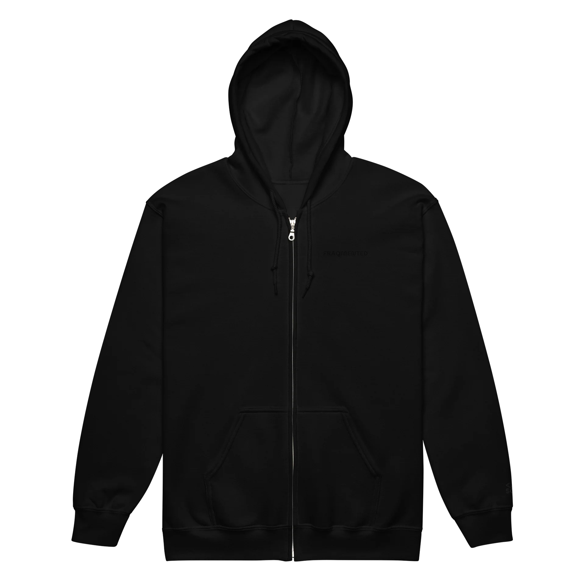 Fragmented // Zip Hoodie by SOURCE CODE ORIGINAL. product image (5)