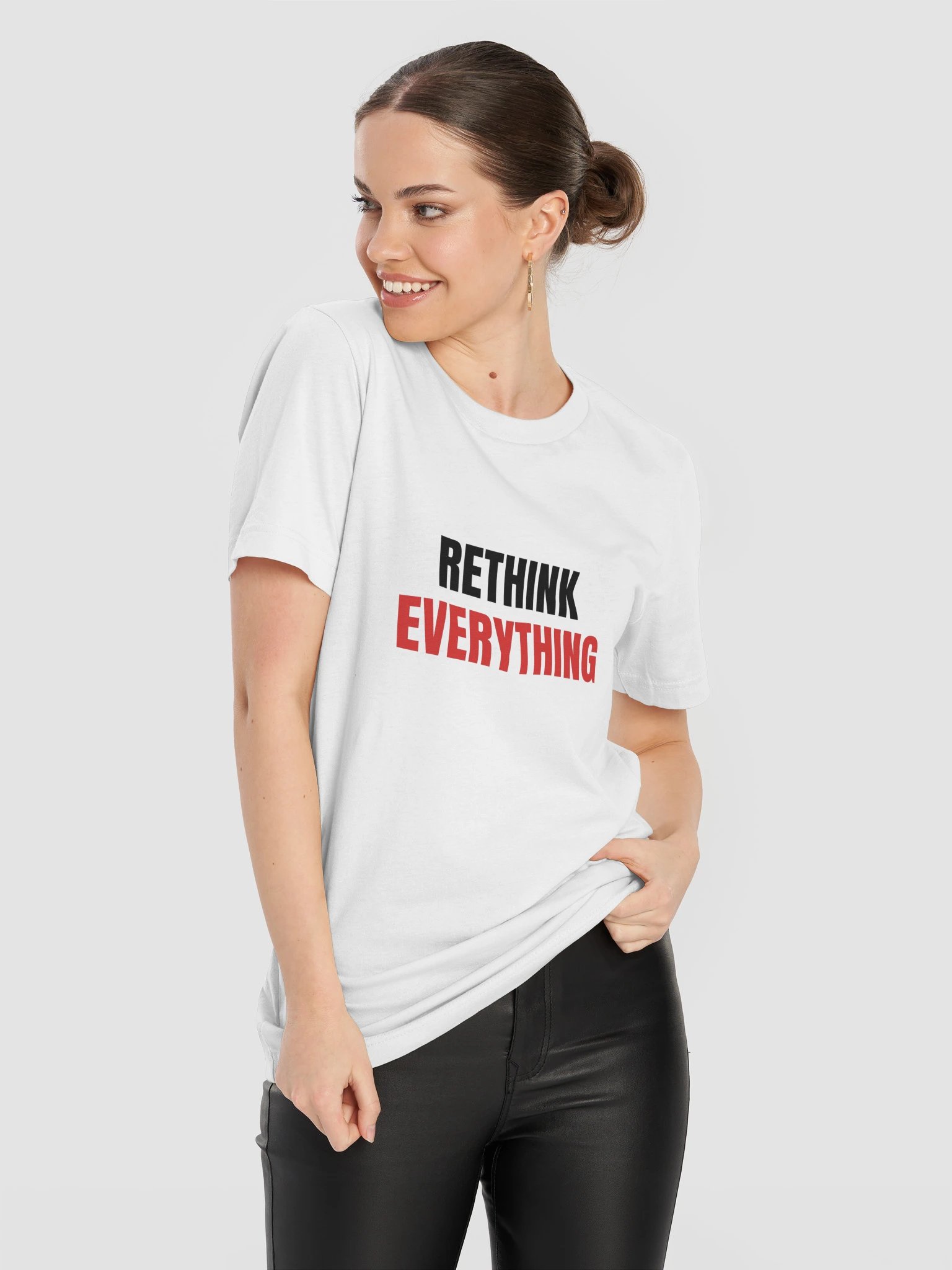 Rethink Everything T-Shirt, White product image (11)