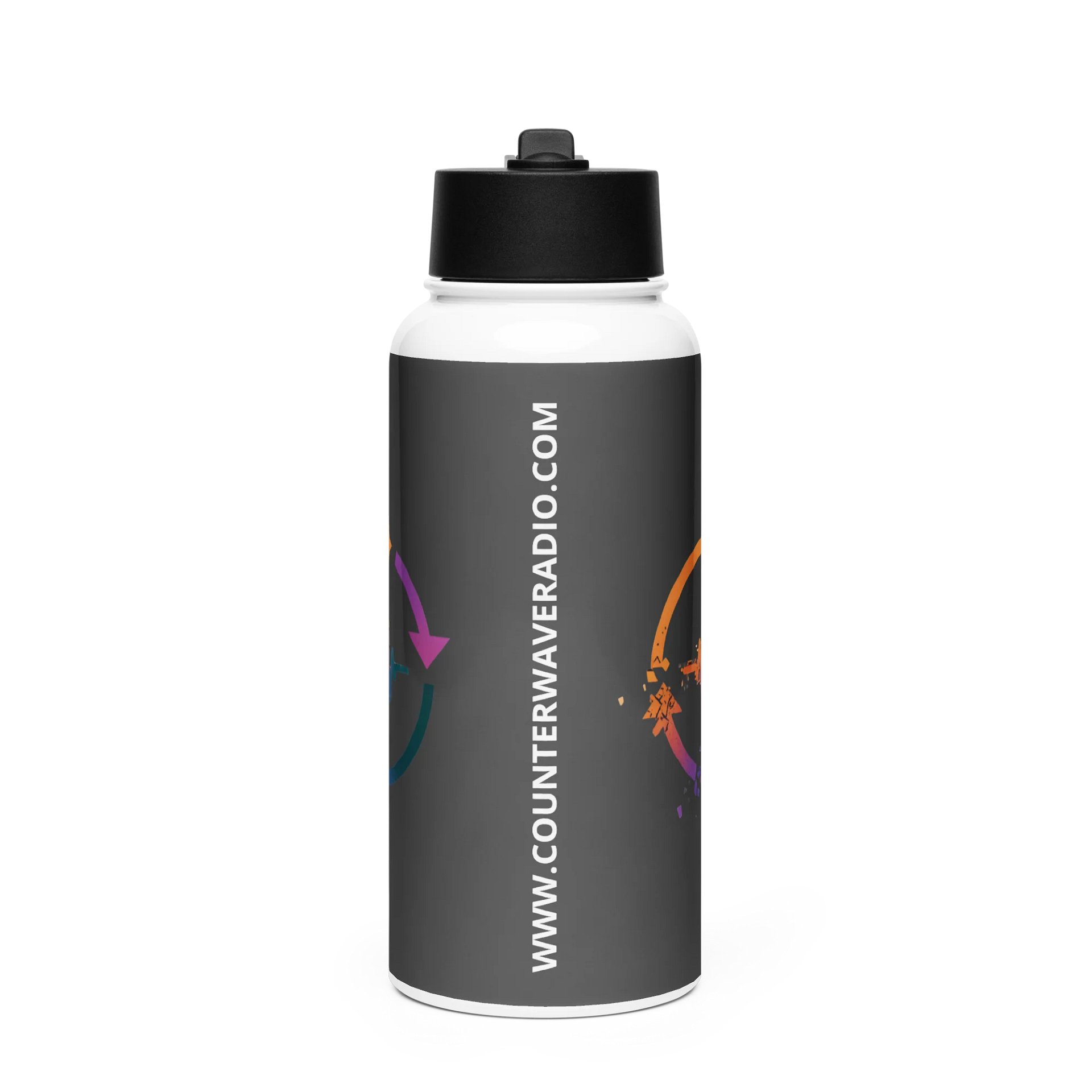 Counterwave Logo Stainless Steel Water Bottle product image (1)