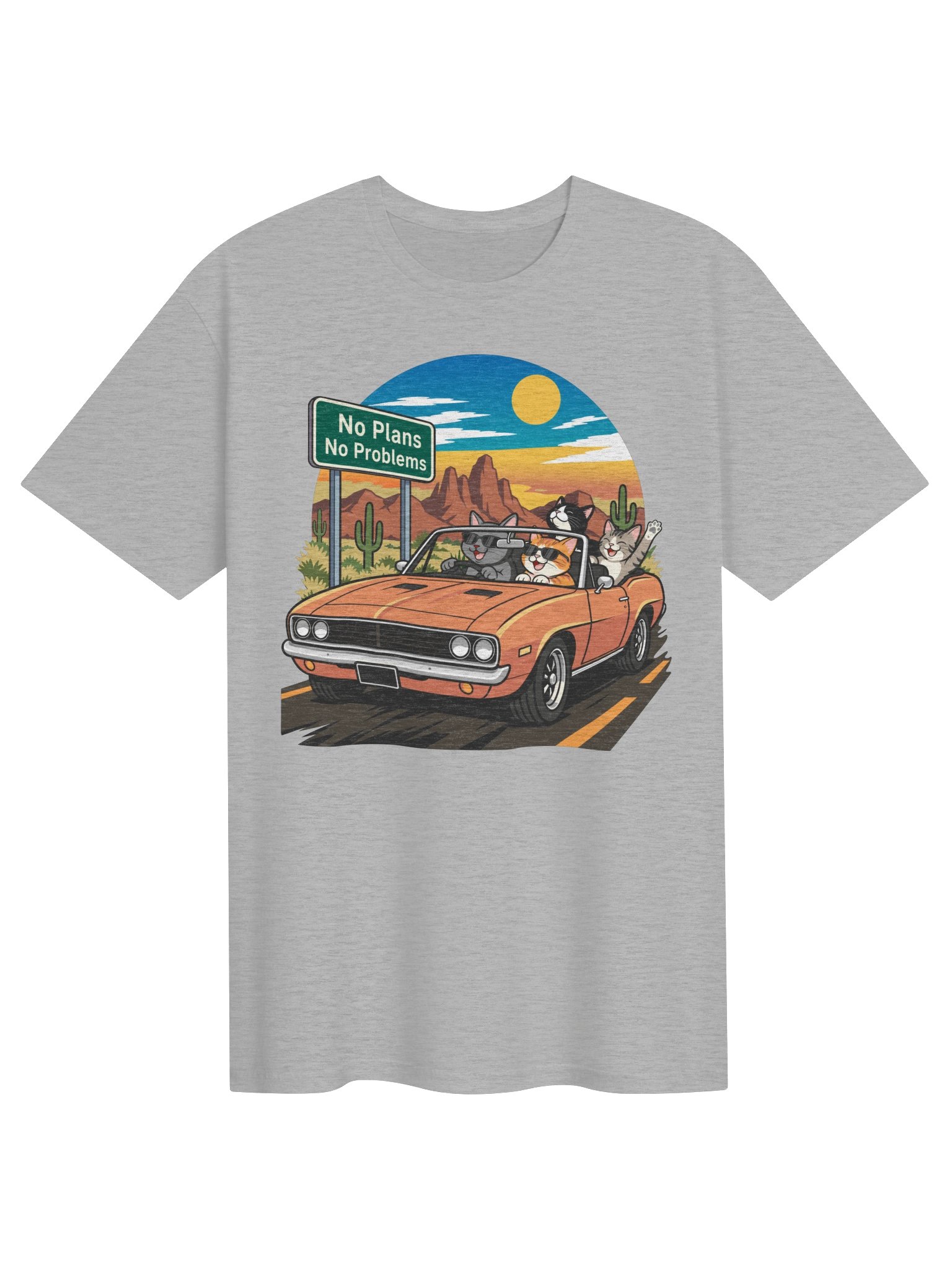 No Plans, No Problems Tee product image (42)