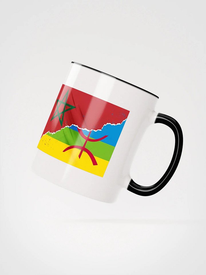 Moroccan-Amazigh Flag Ceramic Mug product image (4)