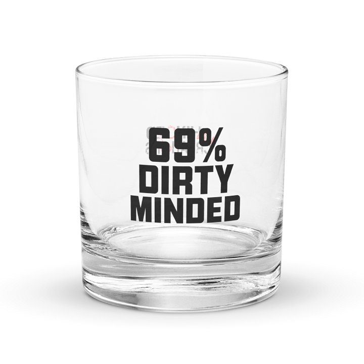 Dirty Minded Rocks Glass product image (1)