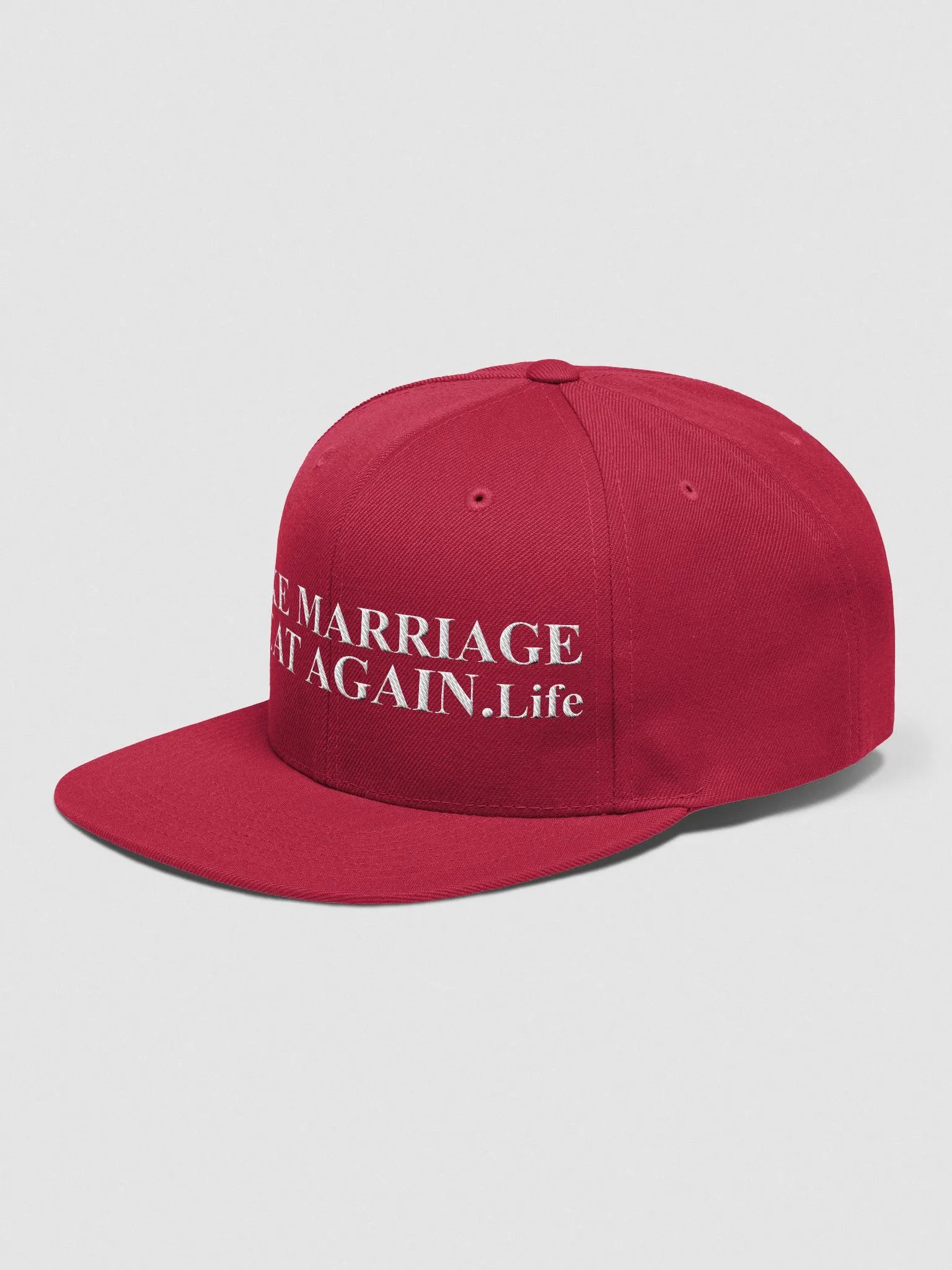 Hat: MAKE MARRIAGE GREAT AGAIN.Life Front and Back only product image (3)