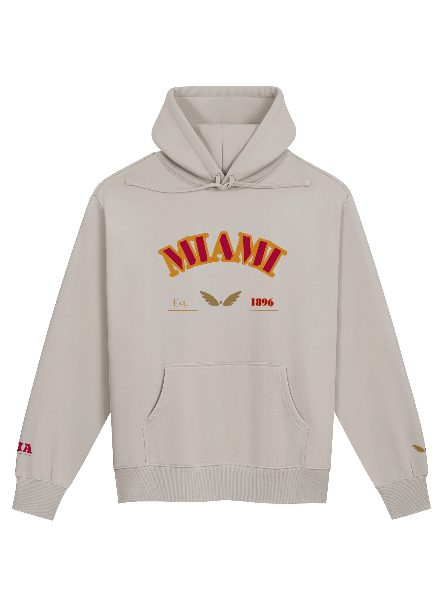 MIAMI CREAM HOODIE product image (1)