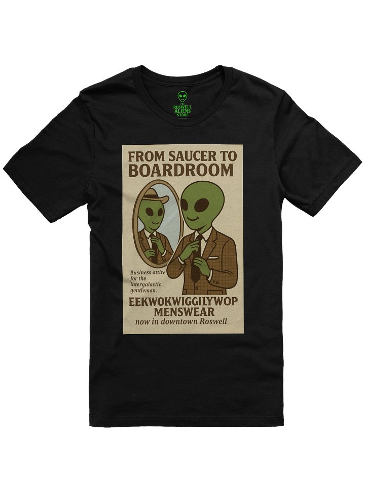 Roswell Aliens 1950's Menswear Retro T-Shirt product image (1)