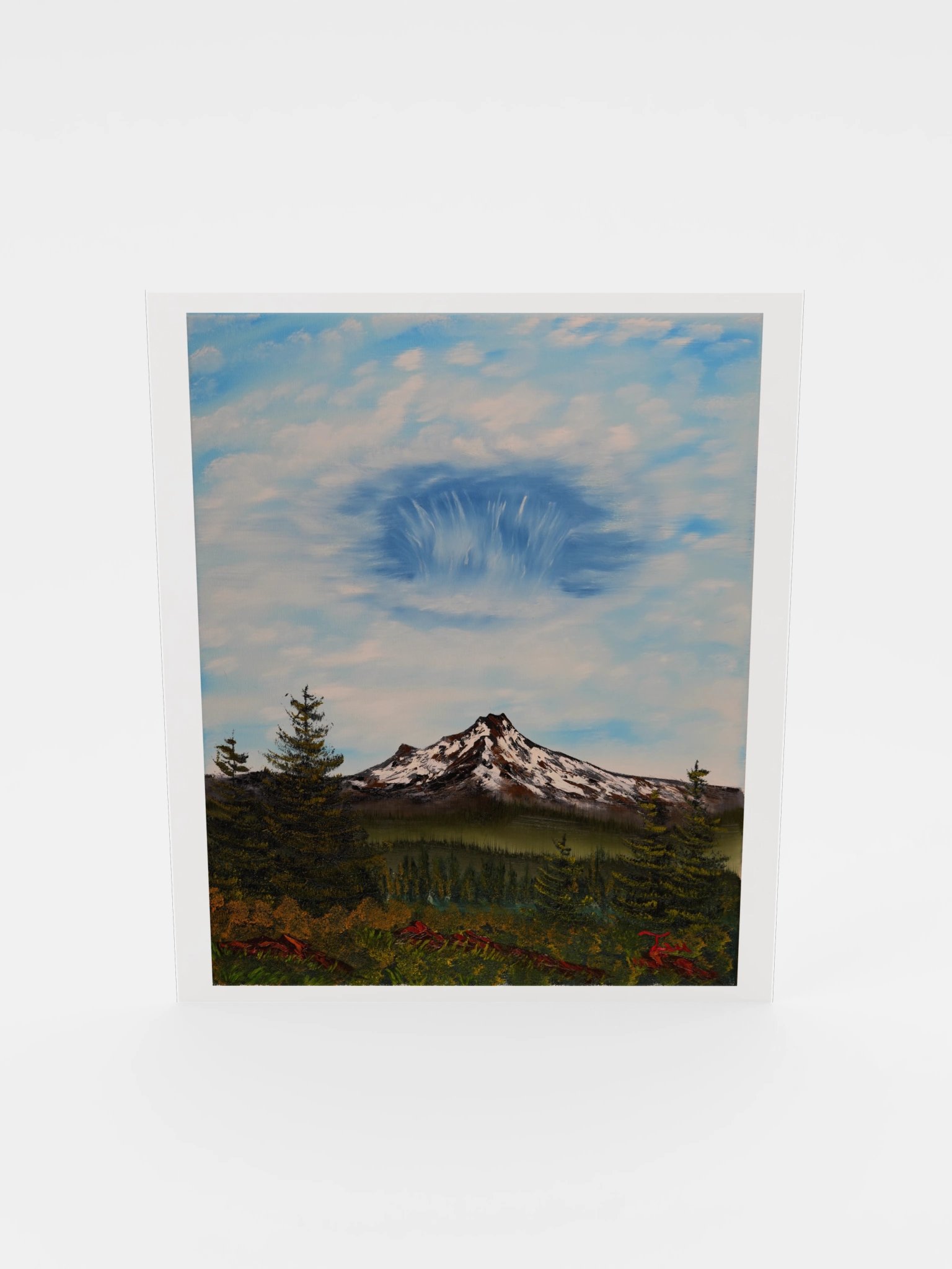 The Fallstreak Mountain - Matte Poster Print product image (5)