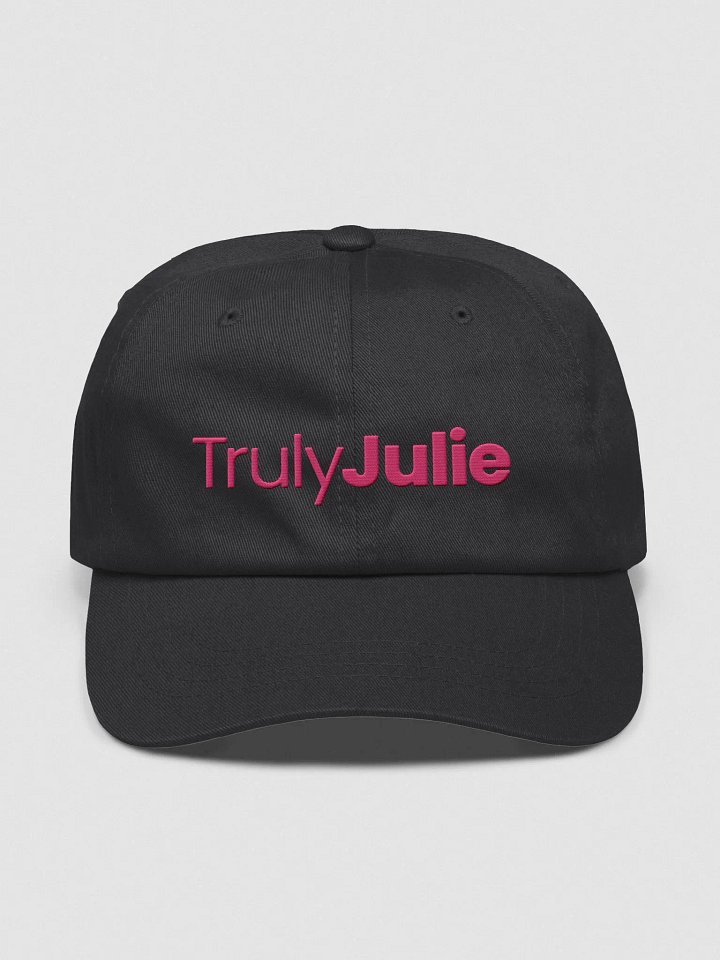TrulyJulie Classic Hat (Pink Text) product image (1)