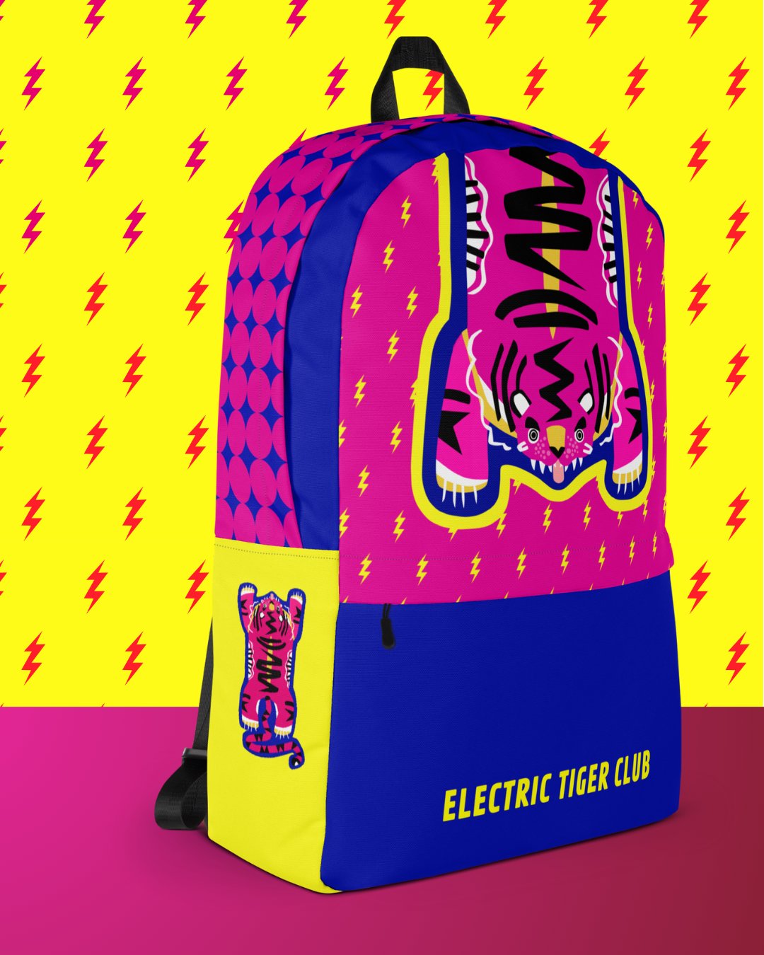 Pink Tiger Backpack product image (1)