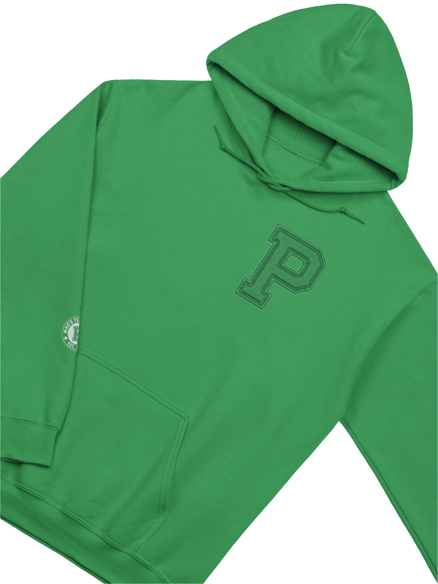 Team Paddy Hoodie Green / White product image (3)