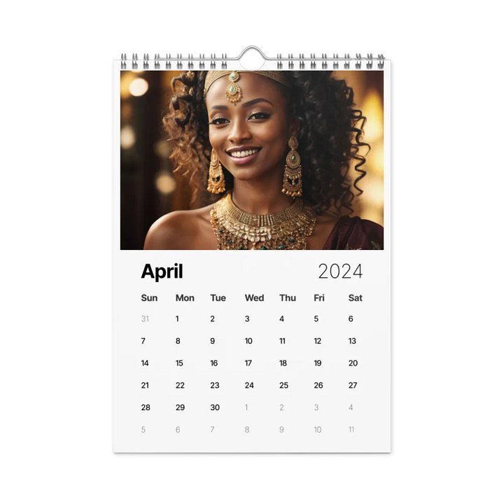 Glamour & Glow: Stylish Living 2024 Calendar product image (1)