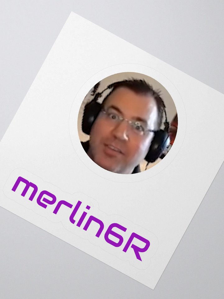 merlin6R sticker product image (2)