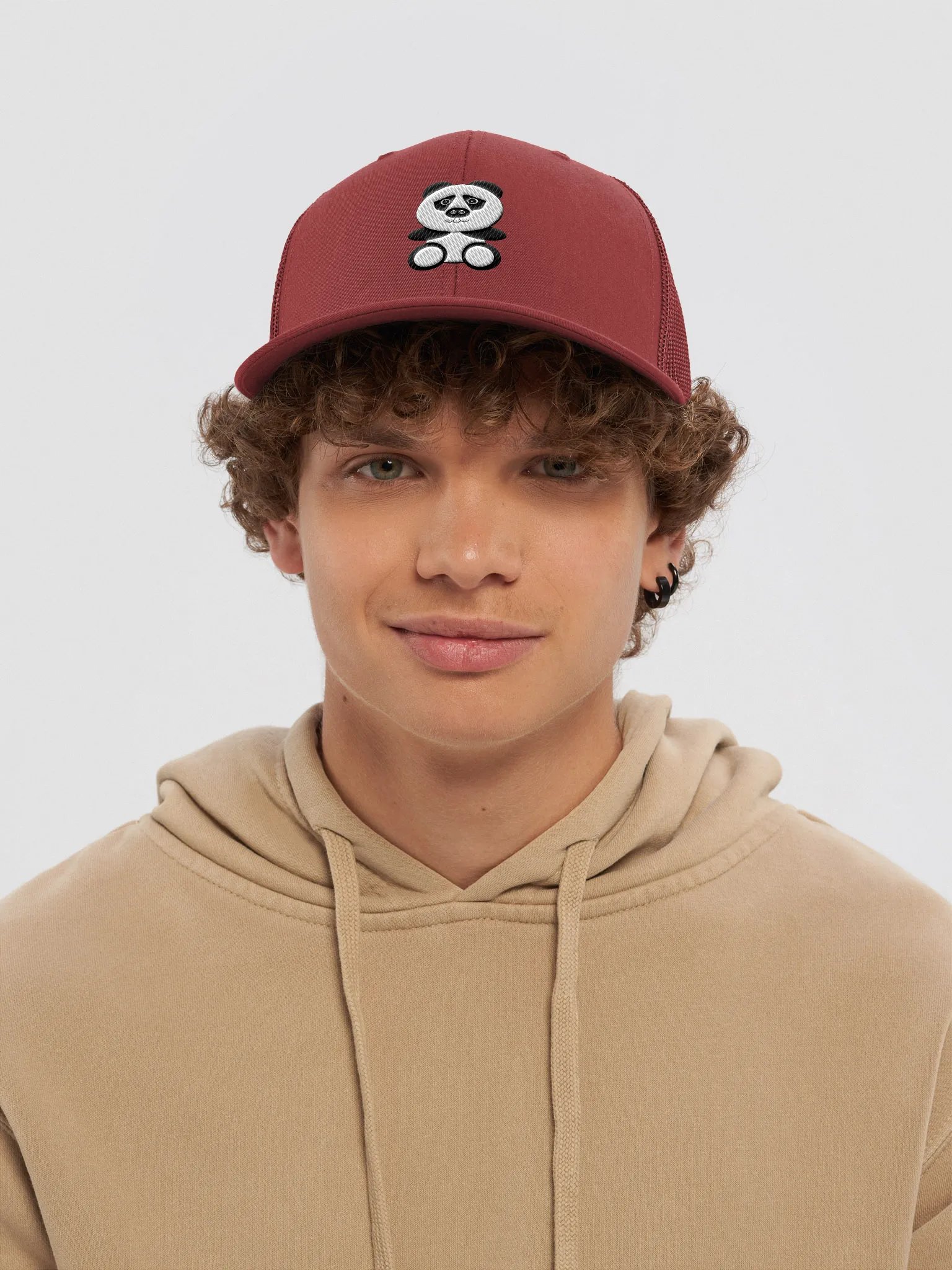 Panda Power Snapback Hat product image (5)