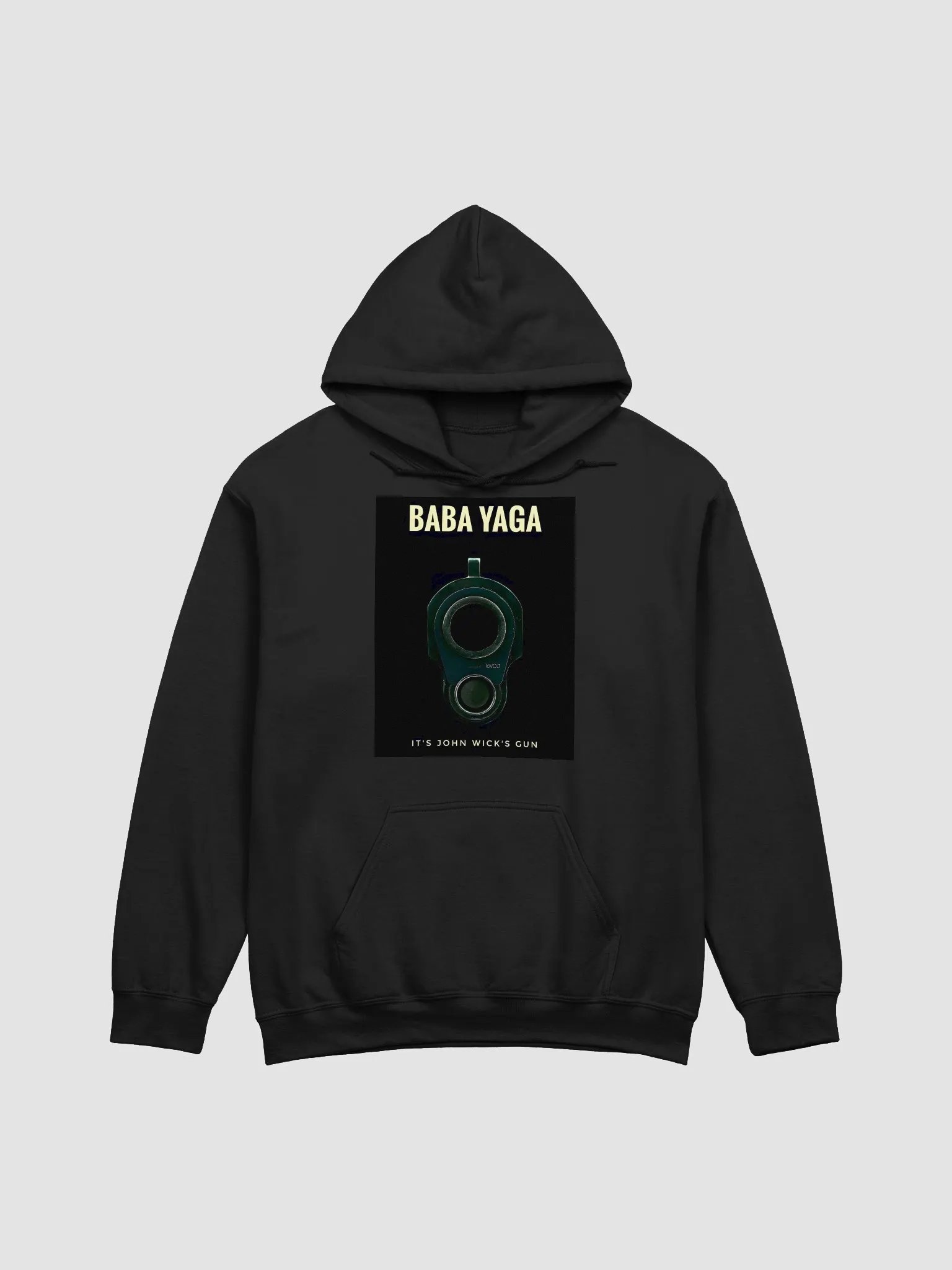 BABA YAGA John Wick Gun Barrel Hoodie product image (1)