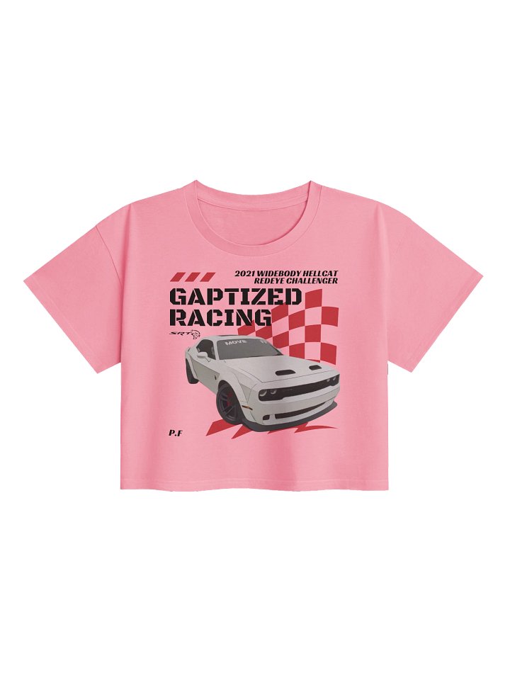 Gaptized Racing™ Women’s Crop Top Tee product image (1)