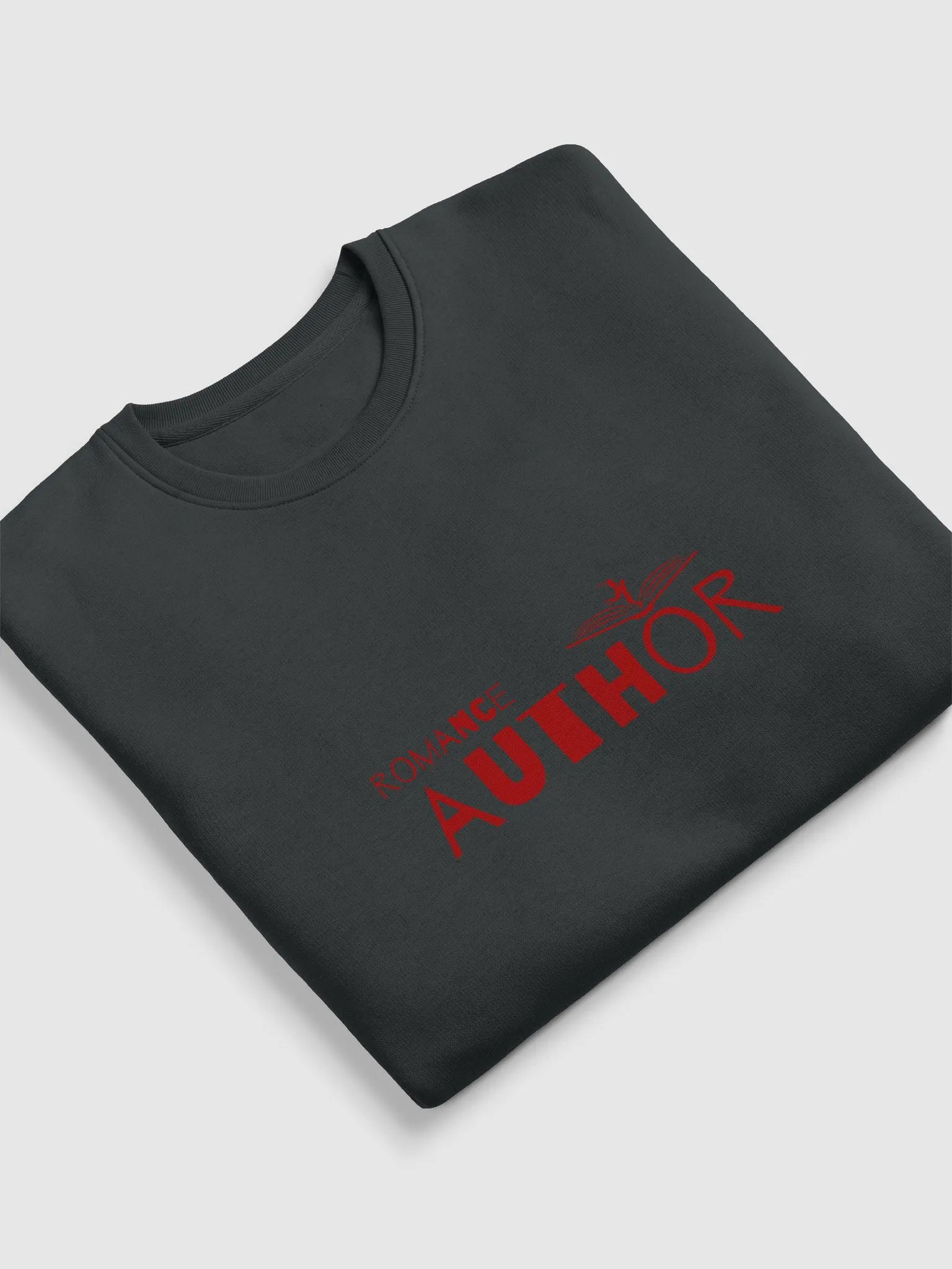 Romance Author Red Text Unisex Sweatshirt product image (20)