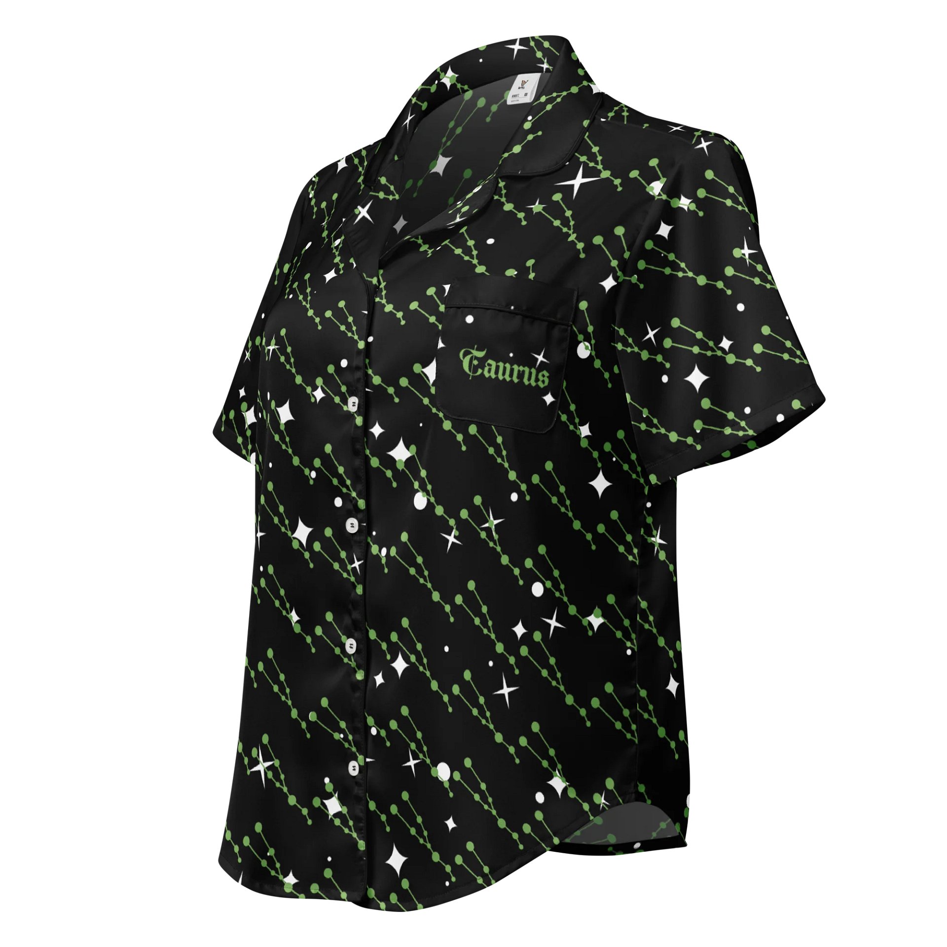 Starry Taurus Silky Pajama Top product image (1)