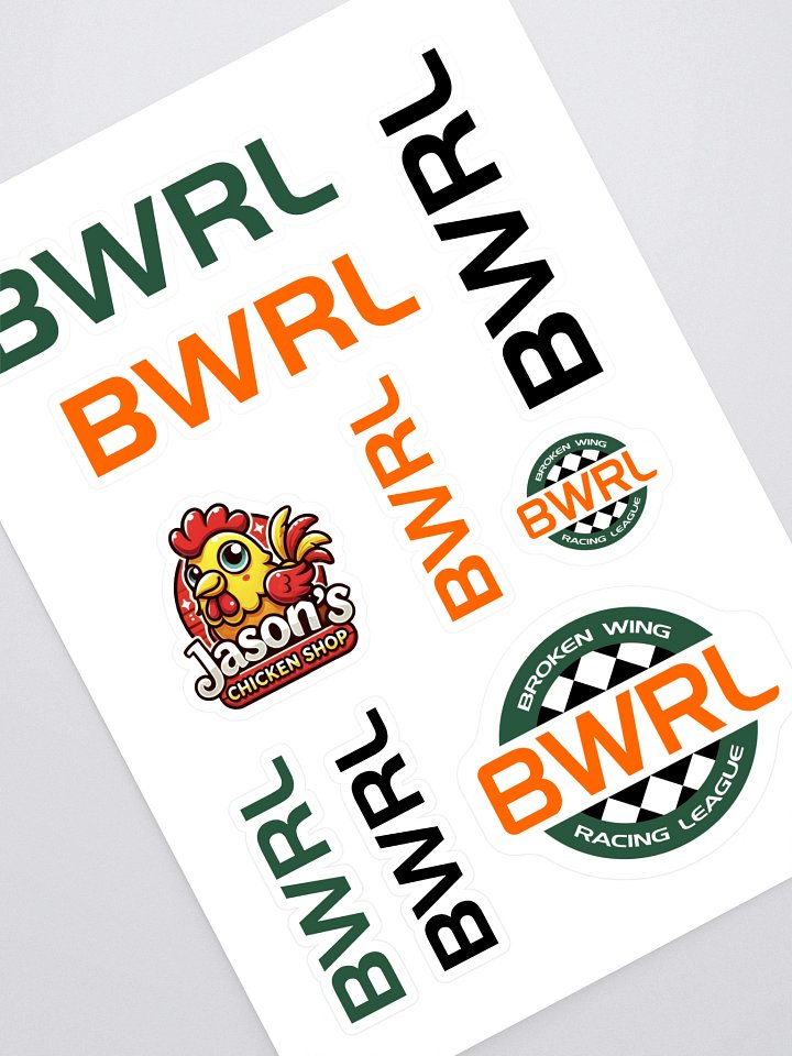 BWRL Sticker Sheet product image (1)