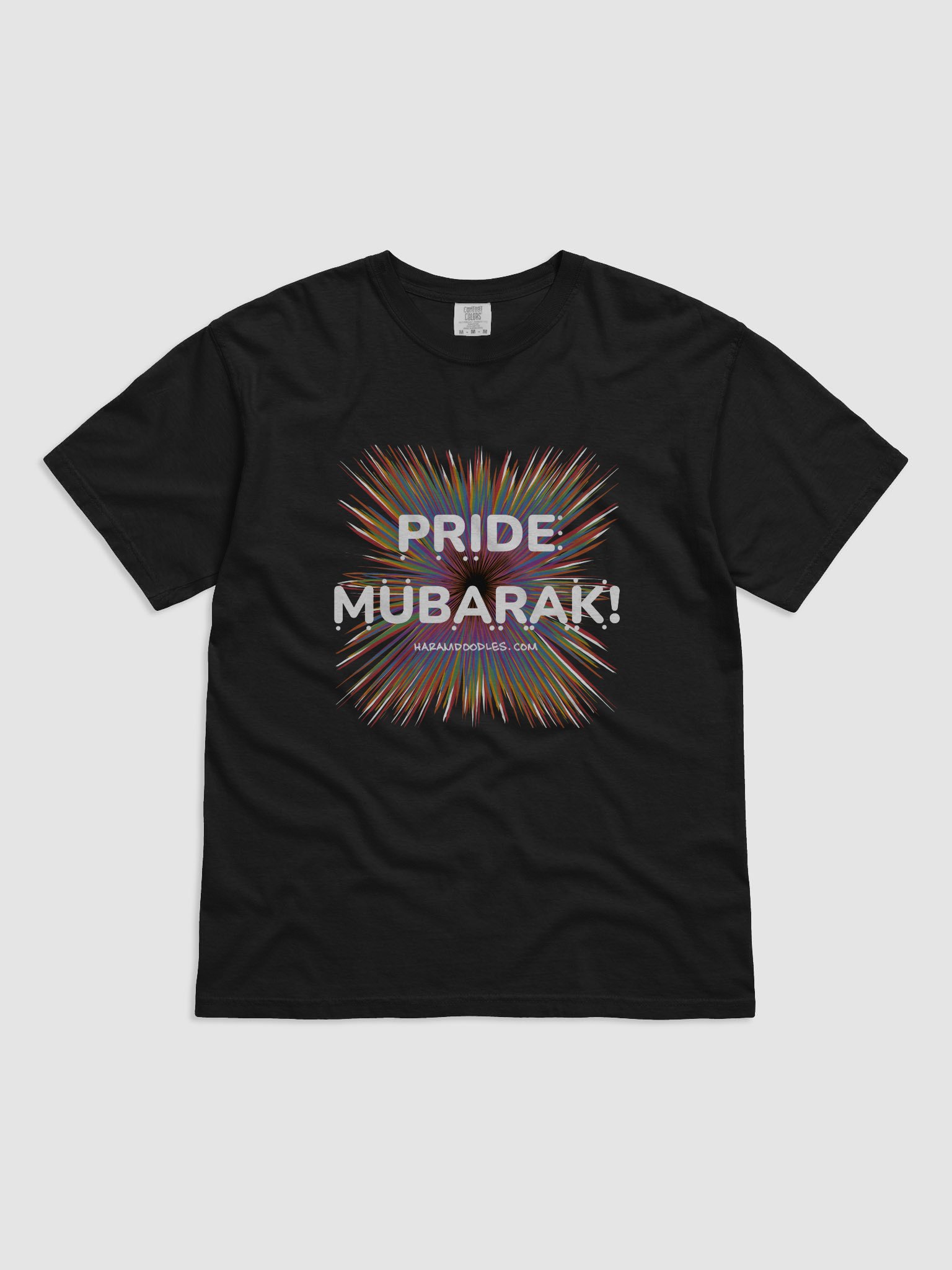 Pride Mubarak Heavyweight T-Shirt product image (1)