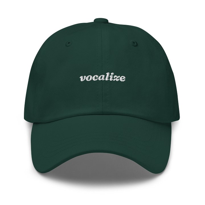 vocalize embroidered cap product image (50)