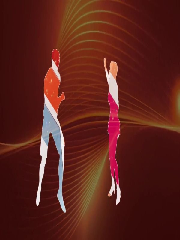 Dancing figures - Action clip for music and dance videos product image (5)