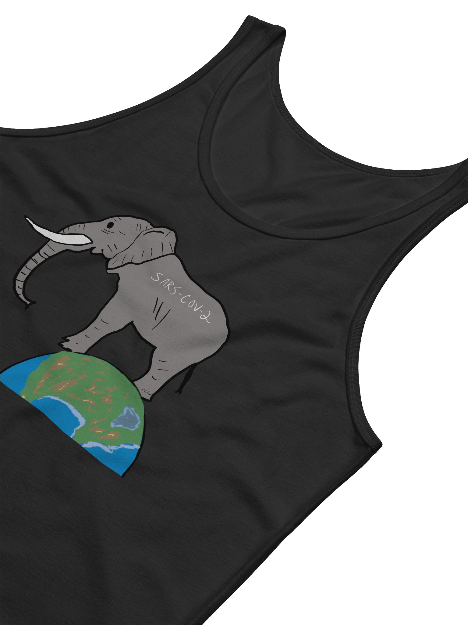 Elephant In The Room tank (covid) product image (3)