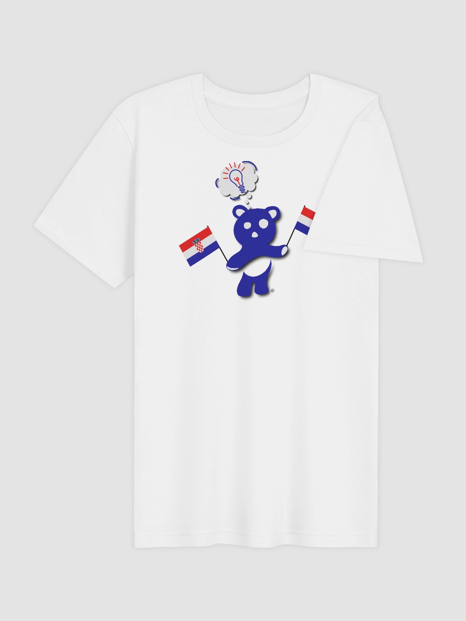 Croatia — Country Bear T-Shirt | BehrBrained Media product image (10)