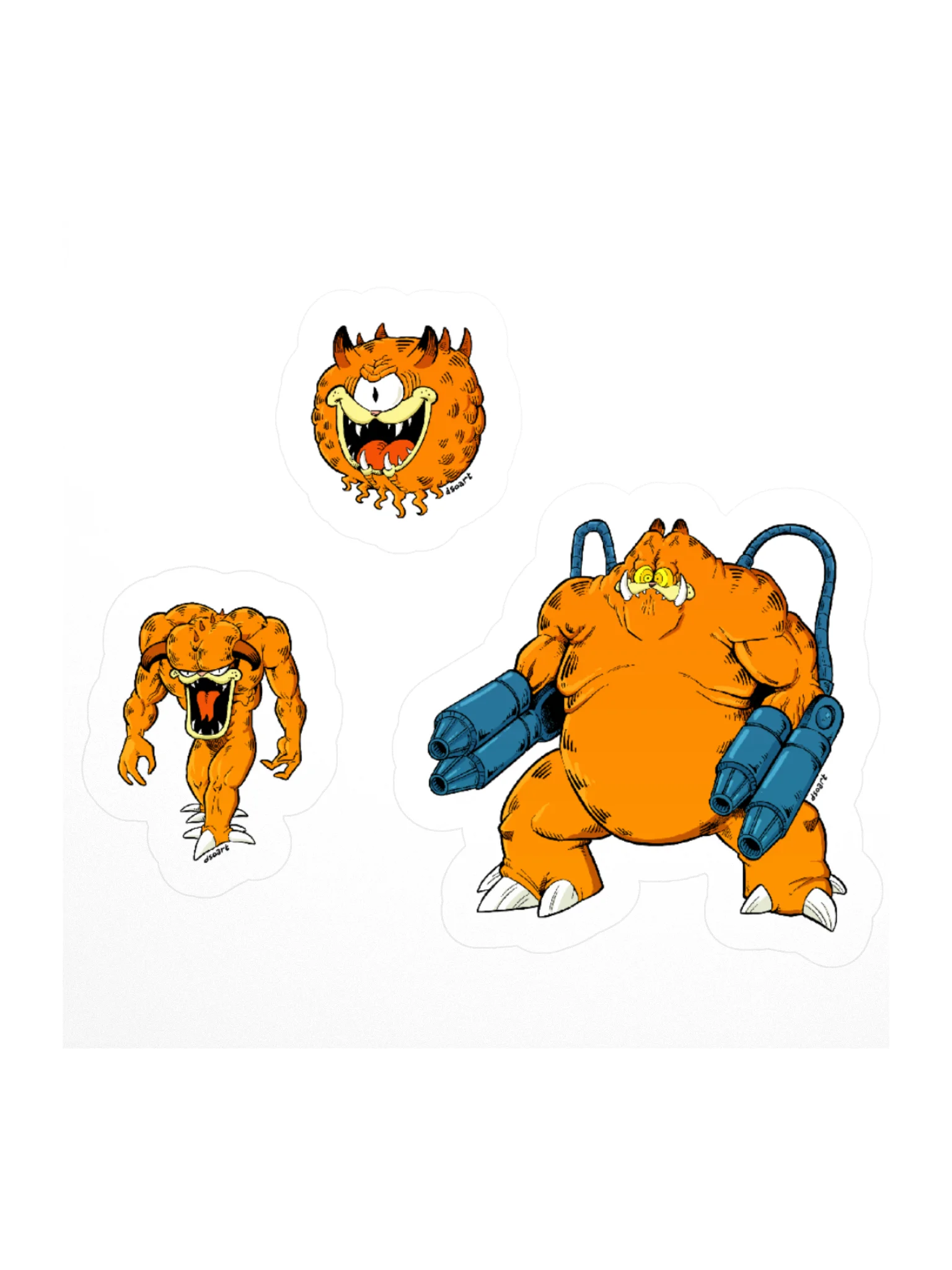 Doom Garfs Stickers product image (1)
