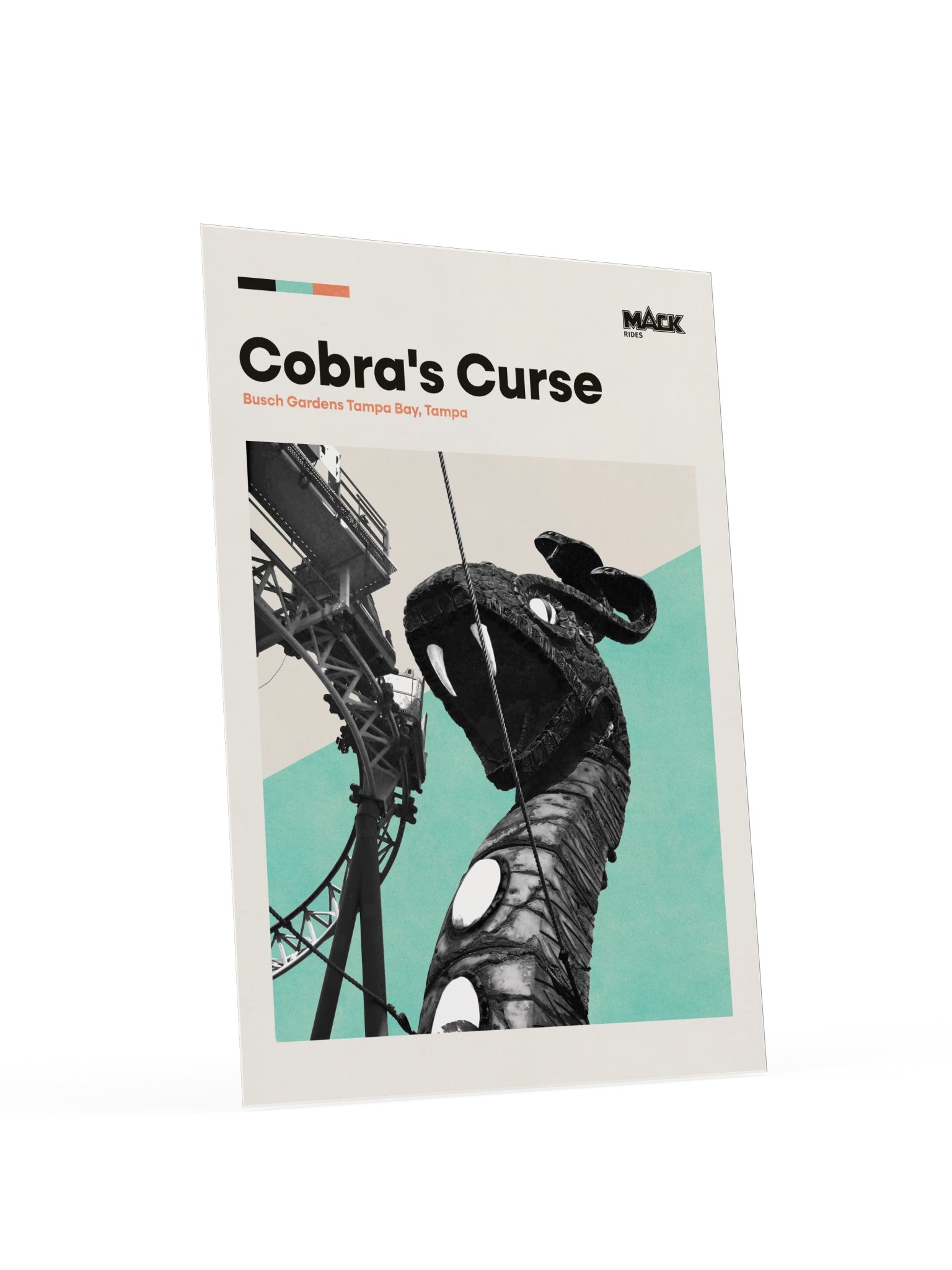 Cobra's Curse Mid-Century Modern Poster product image (5)